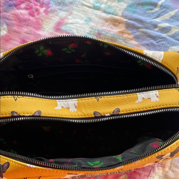 Betsey Johnson Dog Boston Terrier LARGE Wristlet/Purse - Picture 11 of 17